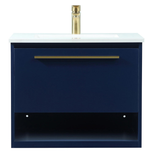 Elegant Bathroom Vanity - Blue (VF43524MBL)