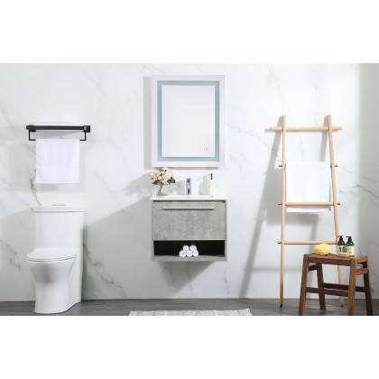 Elegant Bathroom Vanity - Concrete Gray (VF43524MCG)