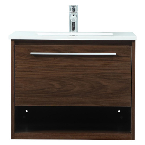 Elegant Bathroom Vanity - Walnut (VF43524MWT)