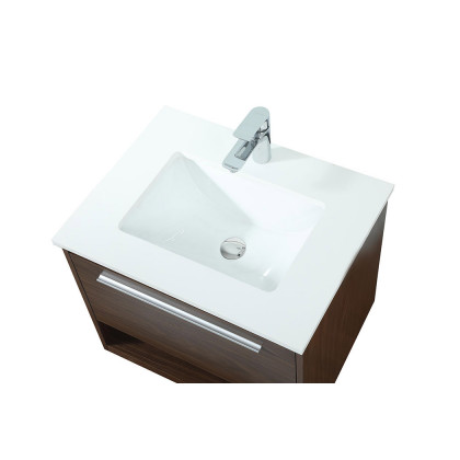 Elegant Bathroom Vanity - Walnut (VF43524MWT)