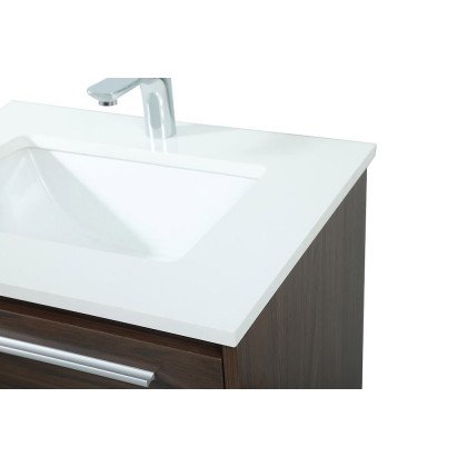 Elegant Bathroom Vanity - Walnut (VF43524MWT)