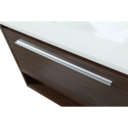 Elegant Bathroom Vanity - Walnut (VF43524MWT)