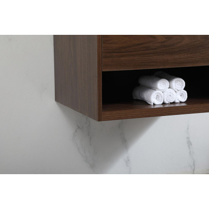 Elegant Bathroom Vanity - Walnut (VF43524MWT)