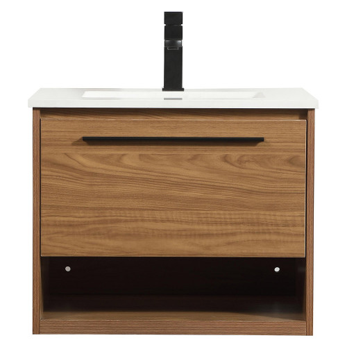 Elegant Bathroom Vanity - Walnut Brown (VF43524WB)