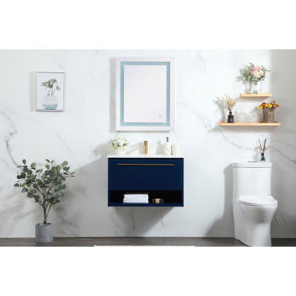 Elegant Bathroom Vanity - Blue (VF43530MBL)