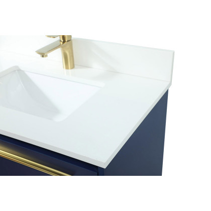 Elegant Bathroom Vanity - Blue (VF43530MBL-BS)