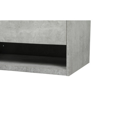 Elegant Bathroom Vanity - Concrete Gray (VF43530MCG)