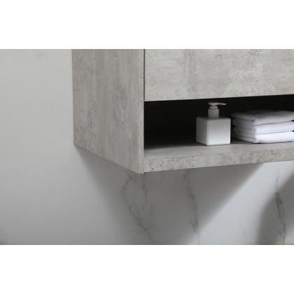 Elegant Bathroom Vanity - Concrete Gray (VF43530MCG)