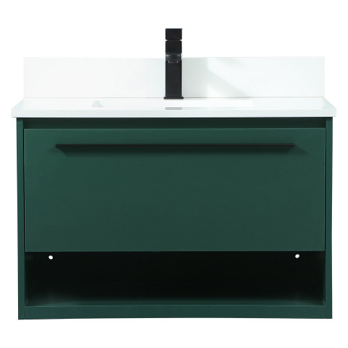 Elegant Bathroom Vanity - Green (VF43530MGN-BS)