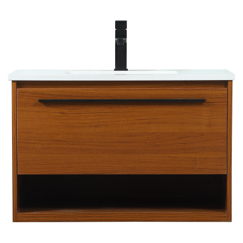 Elegant Bathroom Vanity - Teak (VF43530MTK)