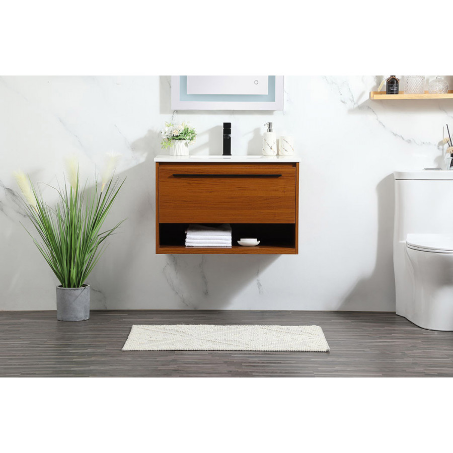 Elegant Bathroom Vanity - Teak (VF43530MTK)