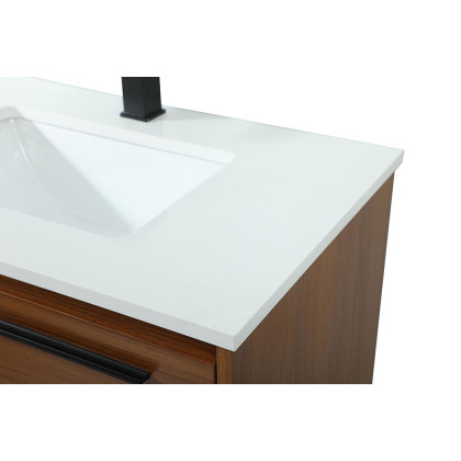 Elegant Bathroom Vanity - Teak (VF43530MTK)
