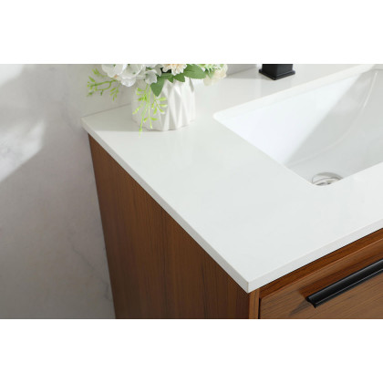 Elegant Bathroom Vanity - Teak (VF43530MTK)