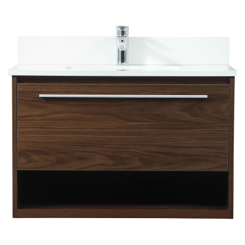 Elegant Bathroom Vanity - Walnut (VF43530MWT-BS)