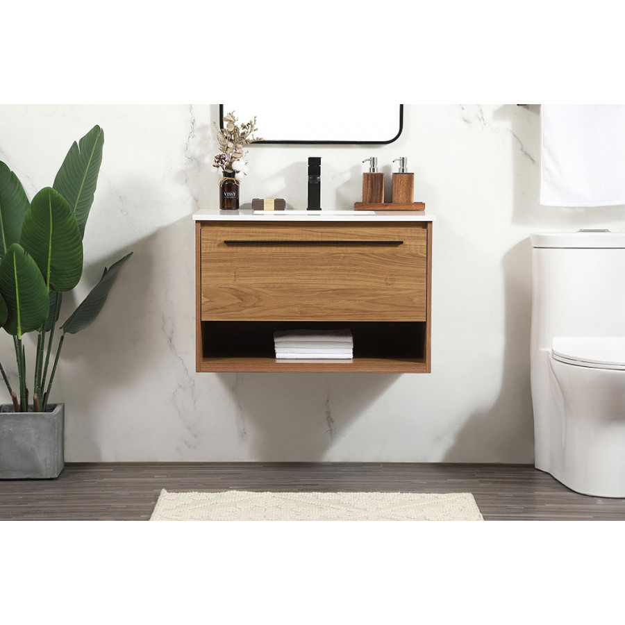 Elegant Bathroom Vanity - Walnut Brown (VF43530WB)