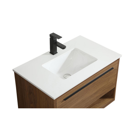 Elegant Bathroom Vanity - Walnut Brown (VF43530WB)