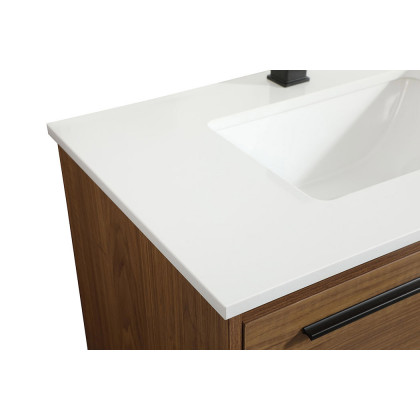 Elegant Bathroom Vanity - Walnut Brown (VF43530WB)