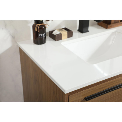 Elegant Bathroom Vanity - Walnut Brown (VF43530WB)