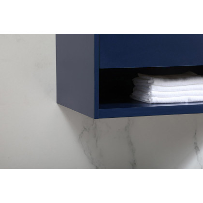 Elegant Bathroom Vanity - Blue (VF43536MBL)