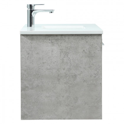 Elegant Bathroom Vanity - Concrete Gray (VF43536MCG)