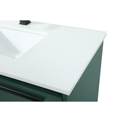 Elegant Bathroom Vanity - Green (VF43536MGN)