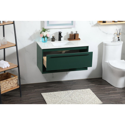 Elegant Bathroom Vanity - Green (VF43536MGN)