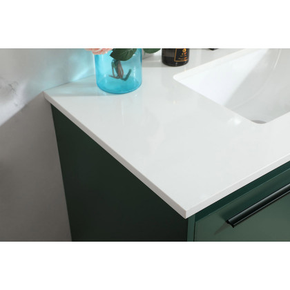 Elegant Bathroom Vanity - Green (VF43536MGN)