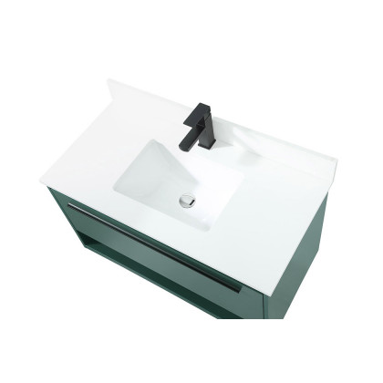 Elegant Bathroom Vanity - Green (VF43536MGN-BS)