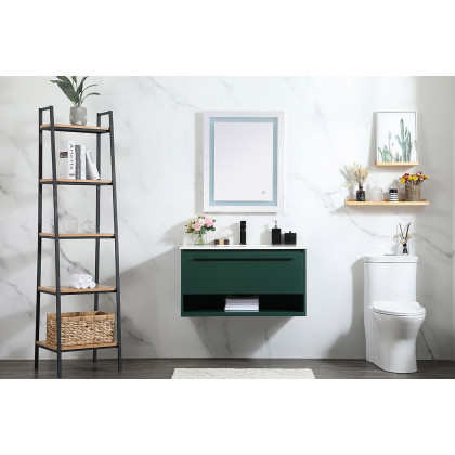 Elegant Bathroom Vanity - Green (VF43536MGN-BS)