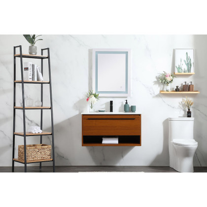 Elegant Bathroom Vanity - Teak (VF43536MTK)