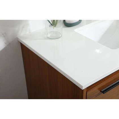 Elegant Bathroom Vanity - Teak (VF43536MTK)