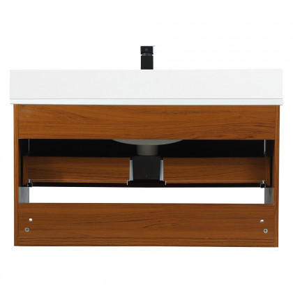 Elegant Bathroom Vanity - Teak (VF43536MTK-BS)