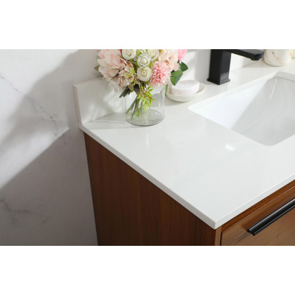 Elegant Bathroom Vanity - Teak (VF43536MTK-BS)