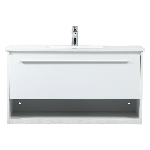 Elegant Bathroom Vanity - White (VF43536MWH)