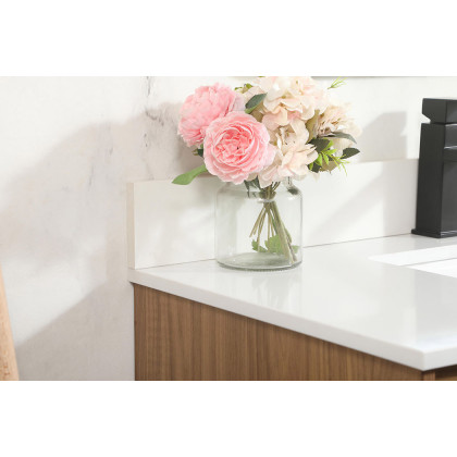 Elegant Bathroom Vanity - Walnut Brown (VF43536WB-BS)