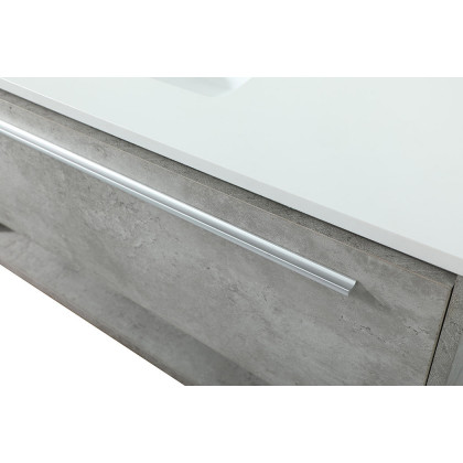 Elegant Bathroom Vanity - Concrete Gray (VF43540MCG)