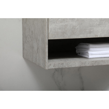 Elegant Bathroom Vanity - Concrete Gray (VF43540MCG)
