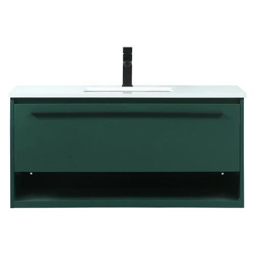 Elegant Bathroom Vanity - Green (VF43540MGN)
