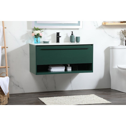 Elegant Bathroom Vanity - Green (VF43540MGN)