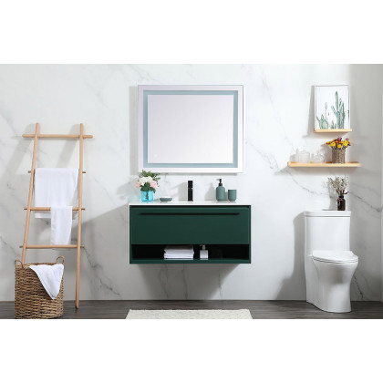 Elegant Bathroom Vanity - Green (VF43540MGN)