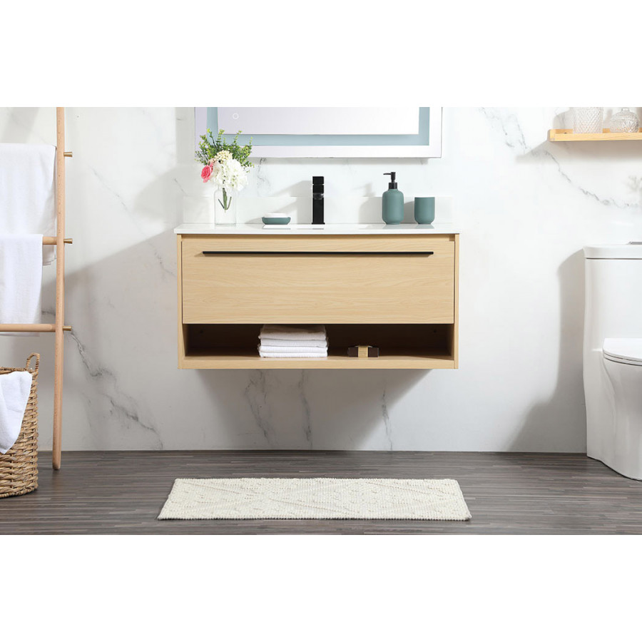 Elegant Bathroom Vanity - Maple (VF43540MMP-BS)