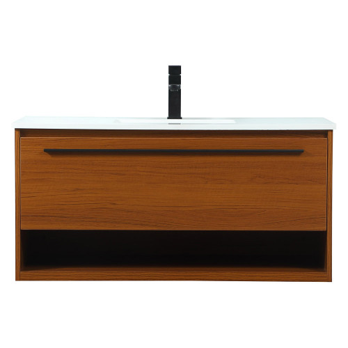 Elegant Bathroom Vanity - Teak (VF43540MTK)