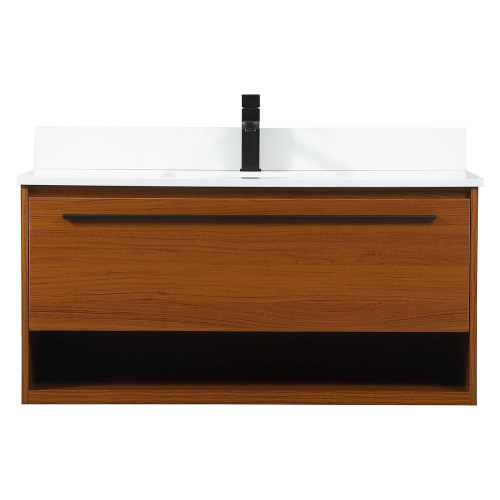 Elegant Bathroom Vanity - Teak (VF43540MTK-BS)