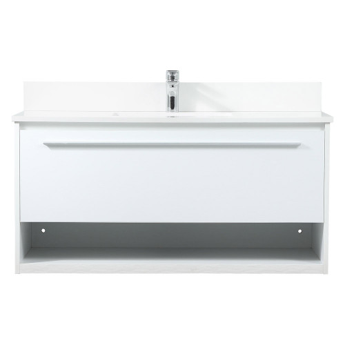 Elegant Bathroom Vanity - White (VF43540MWH-BS)