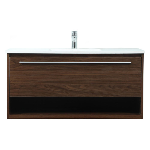 Elegant Bathroom Vanity - Walnut (VF43540MWT)