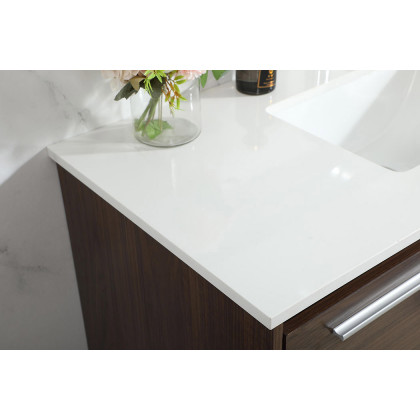 Elegant Bathroom Vanity - Walnut (VF43540MWT)
