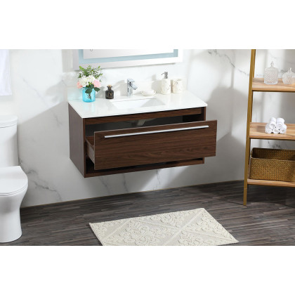 Elegant Bathroom Vanity - Walnut (VF43540MWT-BS)