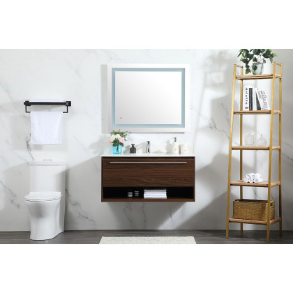 Elegant Bathroom Vanity - Walnut (VF43540MWT-BS)