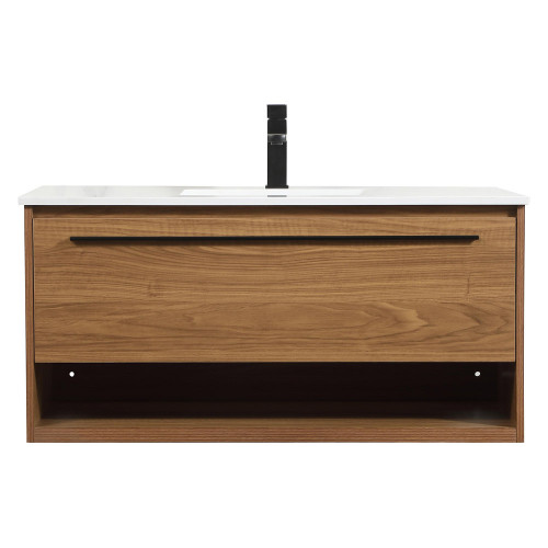 Elegant Bathroom Vanity - Walnut Brown (VF43540WB)