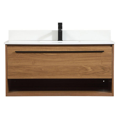 Elegant Bathroom Vanity - Walnut Brown (VF43540WB-BS)